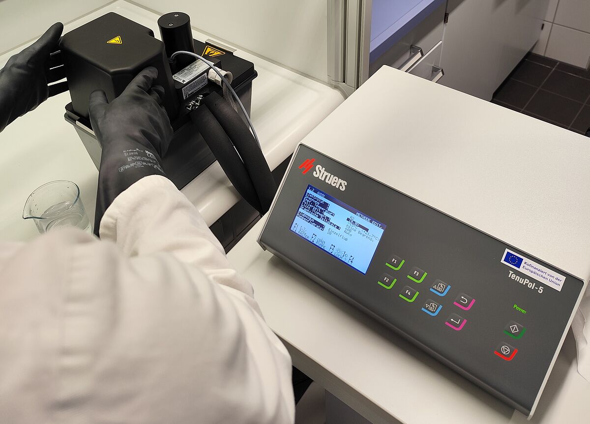 TenuPol elektrolytisches Präparationsgerät